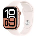 Умные часы Apple Watch Series 10 42mm Rose Gold Al LB SB S/M GPS (MWWH3)