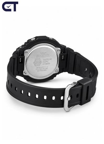 CASIO GA-2100-1A2DR G-SHOCK мужские наручные часы — тонкая восьмиугольная G-SHOCK с Carbon Core Guard