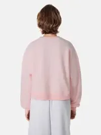 Свитшот укороченный "Розовый" женский