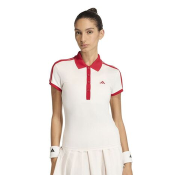 Женское теннисное поло Adidas Tennis Classics - chalk white
