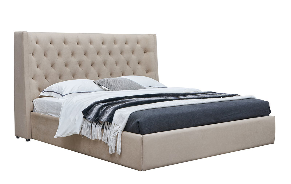 Кровать 1726 BEIGE бежевая