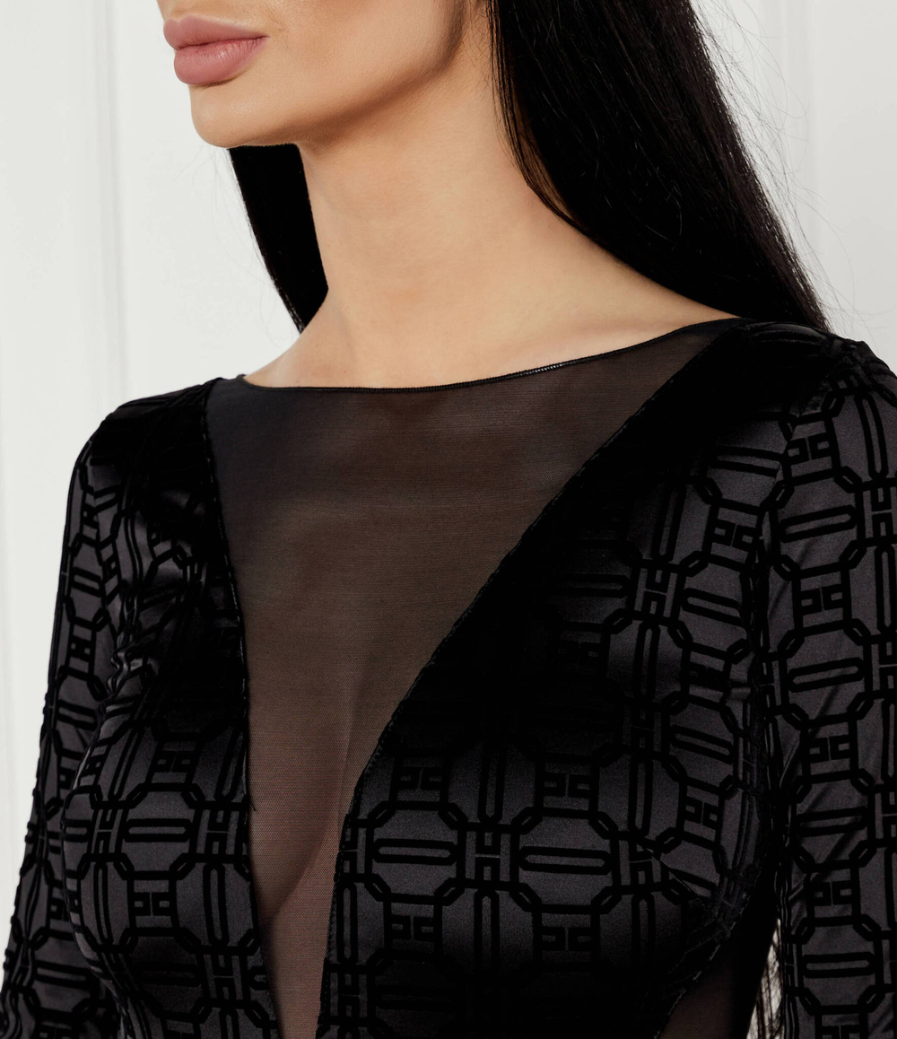 Боди Elisabetta Franchi - черный(BO01147E2)