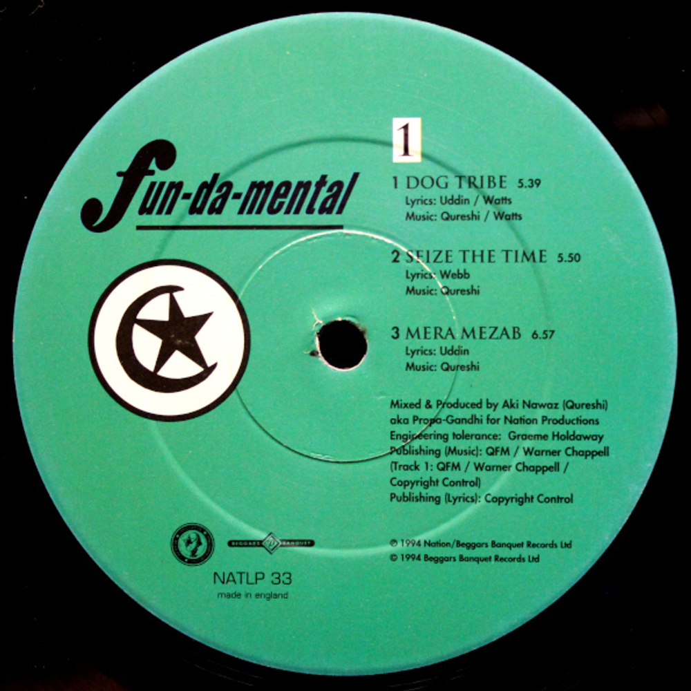 Fun-Da-Mental / Seize The Time (2LP)