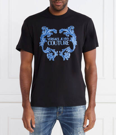 Футболка Versace Jeans Couture - черный(76GAHG02CJ00G)