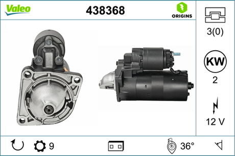 VALEO - 438368-VAL - Starter