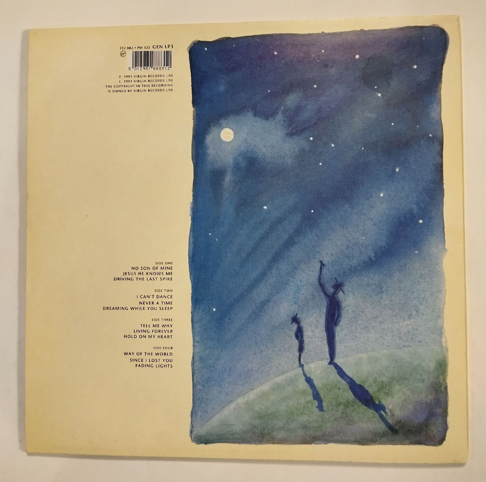 Винтажная виниловая пластинка LP Genesis We Cant Dance (UK 1991)