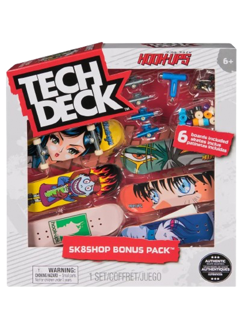 Набор фингербордов Tech Deck Скейтшоп Hook-Ups