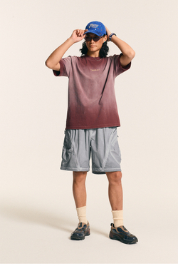 Шорты Nothomme Monterest Garment Dyed серый