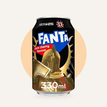 Газированный напиток Fanta Dark Cherry со вкусом темной вишни, 330 мл (США)