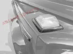 Карбоновые наружные накладки для Mercedes-Benz G63 / G550 / G-Class W463A/W464 2018+ Мерседес Гелик гелентваген
