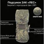 Тактический подсумок 2РПК Лес с перегородкой, GIENA Tactics
