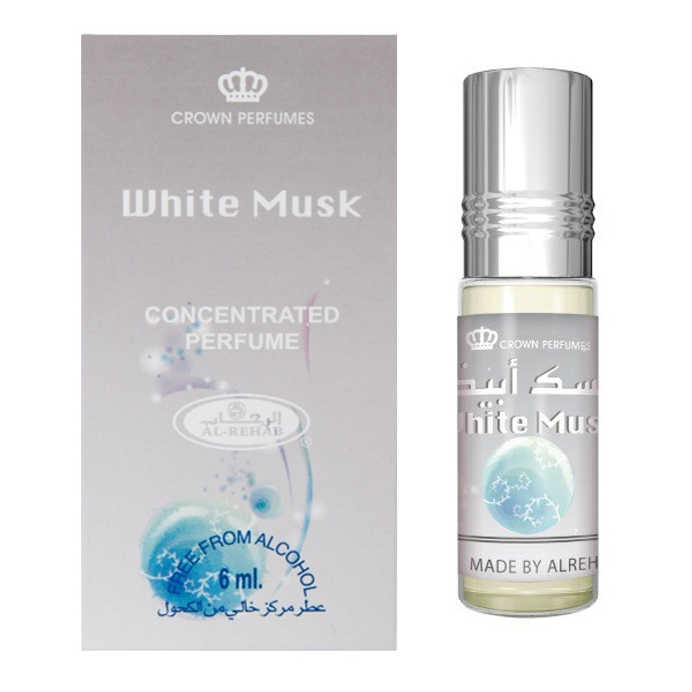 масляные духи Белый Муcк Аль-Рехаб (White Musk Al-Rehab), 6 мл