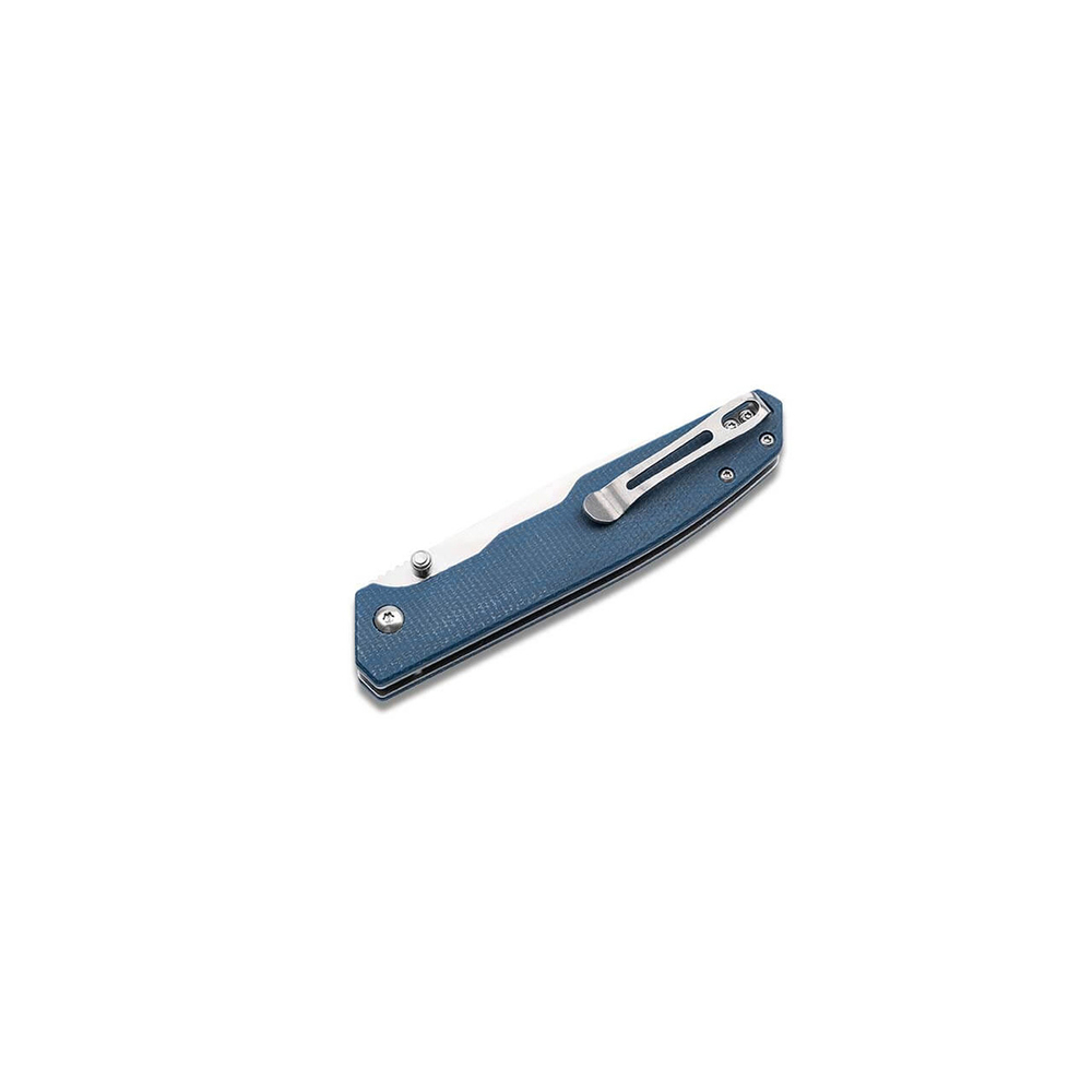 Складной нож Boker Magnum Deep Blue Canvas, сталь 440A, 01SC714
