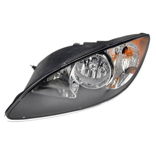 Фара левая International ProStar (линза + дхо LED)