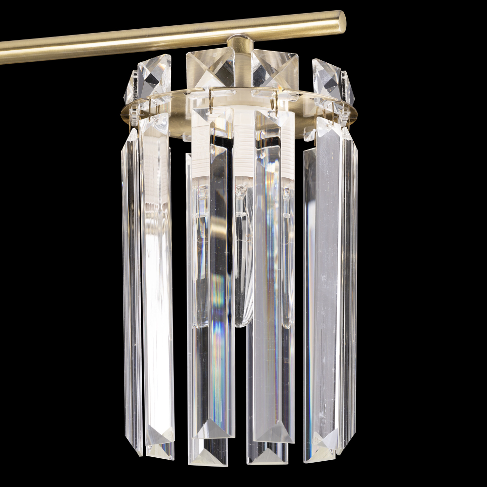 Citilux AXIS CL313283 Люстра хрустальная потолочная Бронза