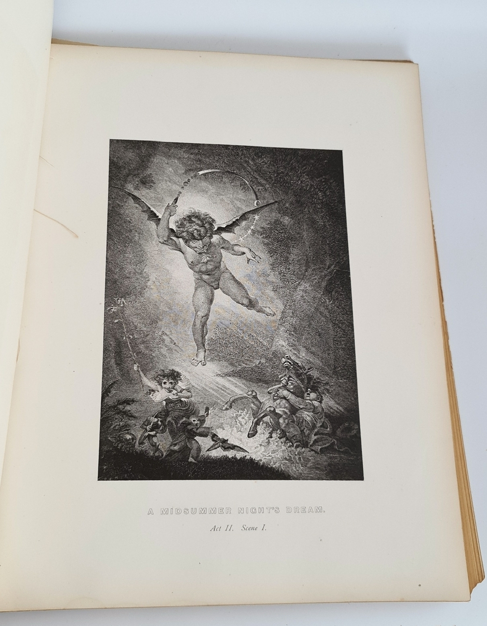 "The gallery of illustration for Shakespeares dramatic works"   John Boydell  1874 г.   Антикварная книга