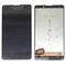 Дисплей для Nokia XL Dual SIM черный в сборе с тачскрином