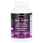 Vitamatic, ирландский морской мох, 180 вегетарианских капсул