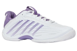 Женские теннисные кроссовки K-Swiss Hypercourt Express 3 Clay - white/purple haze/lunar rock