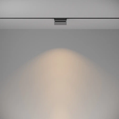 Трековый светильник Базис / Basis Gravity 3000K 10Вт 120°, TR075-2-10W3K-B. TM Maytoni