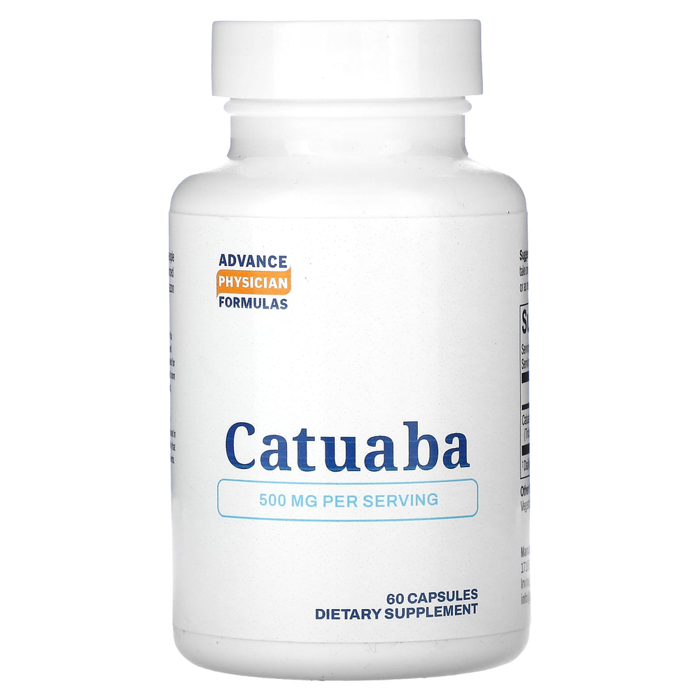 Advance Physician Formulas, катуаба, 500 мг, 60 капсул