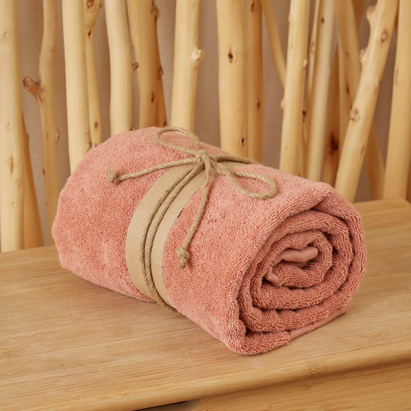 Полотенце для СПА 84х152 Onsilk Шанти терракотовое