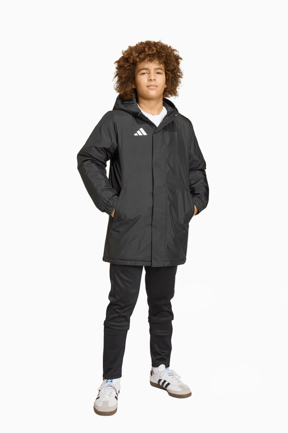 Куртка adidas Entrada 26 Stadium Junior - черный