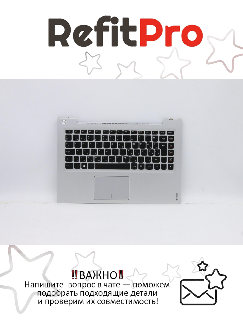 Верхняя панель с клавиатурой для ноутбука Lenovo X1 Carbon 3rd Gen английская черная (00HN945), оригинал