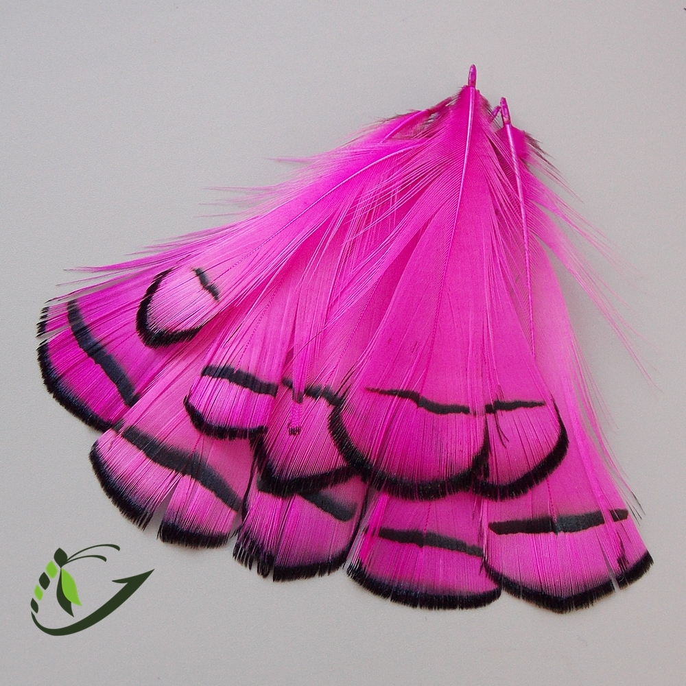 Шейные перья алмазного фазана Amherst Pheasant Tippets (10 шт)