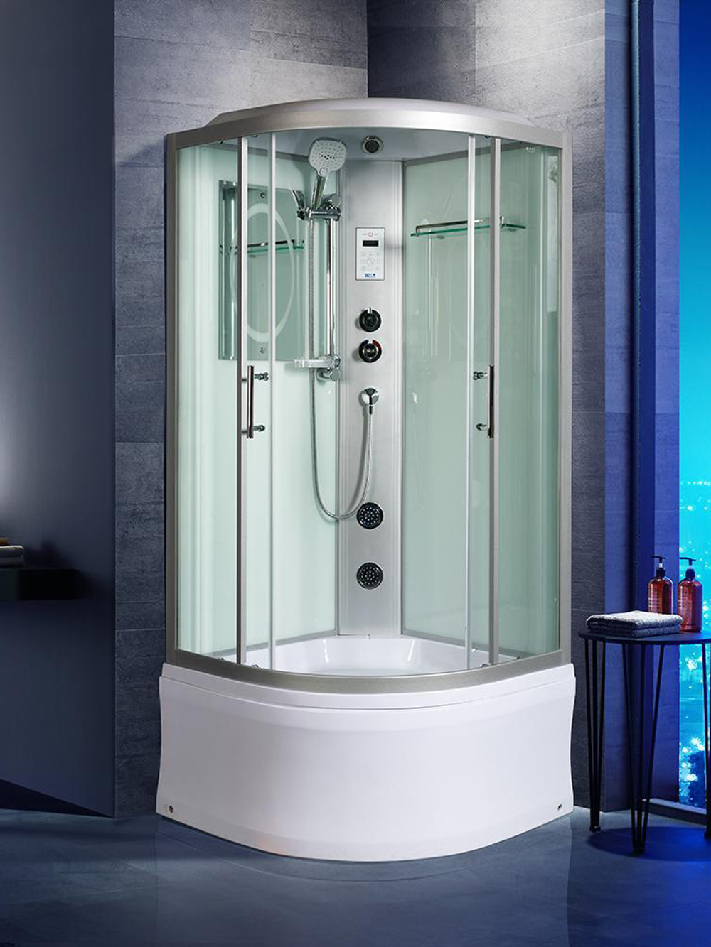 Душевая кабина WeltWasser  WW500 HALLE 904 900х900х2170 мм 10000003248