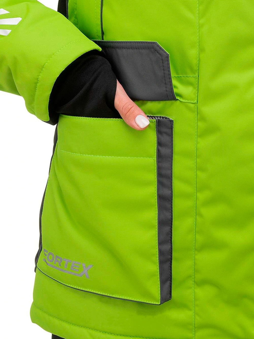 Костюм зимний Helios ZABAVA 8/8 К, AQUA GREEN/BLACK, размер 4XL (T-ZA-4XL-56-170-AG)
