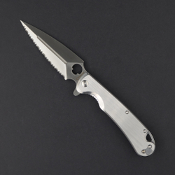 Нож складной Daggerr Arrow Framelock Satin Serrated VG10