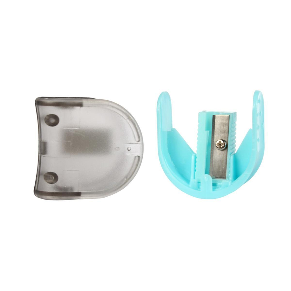 Точилка "Breeze" с контейнером, 1 отверстие, 4 цвета микс, С-40458