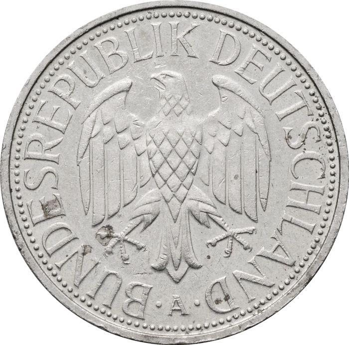 1 марка 1991 Германия (ФРГ)