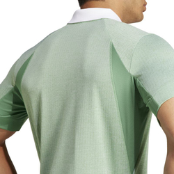 Мужское теннисное поло Adidas Club Tennis Freelift Polo Shirt - preloved green s24/white