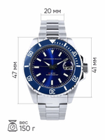 Часы механические Neptune Automatic, зеленые