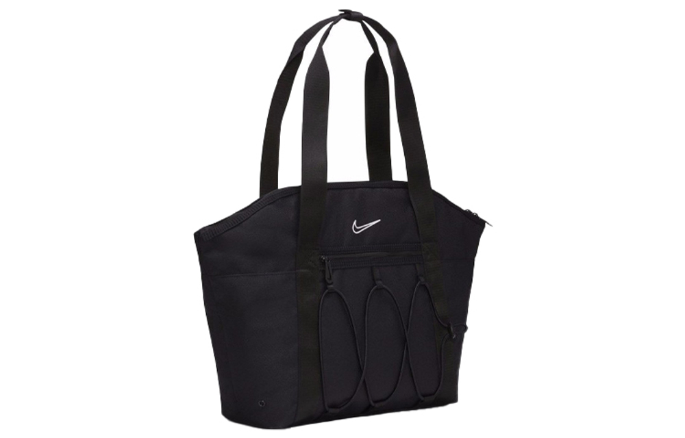 Nike Fabric Tote Bag, Shopping Bag, Shoulder Bag, Handbag Regular Unisex Black