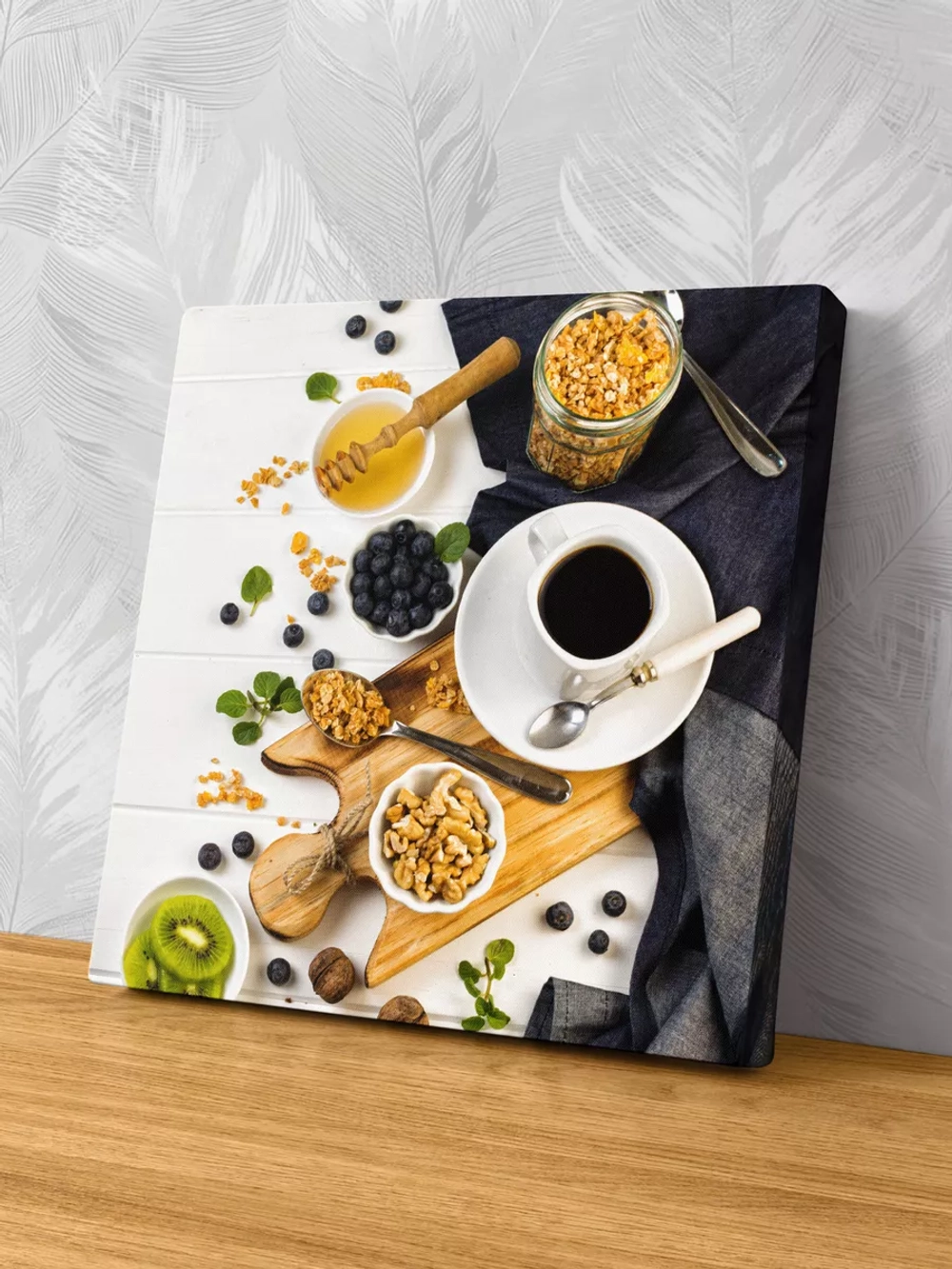 Картина на кухню "Утренняя зарисовка", 30х30 см