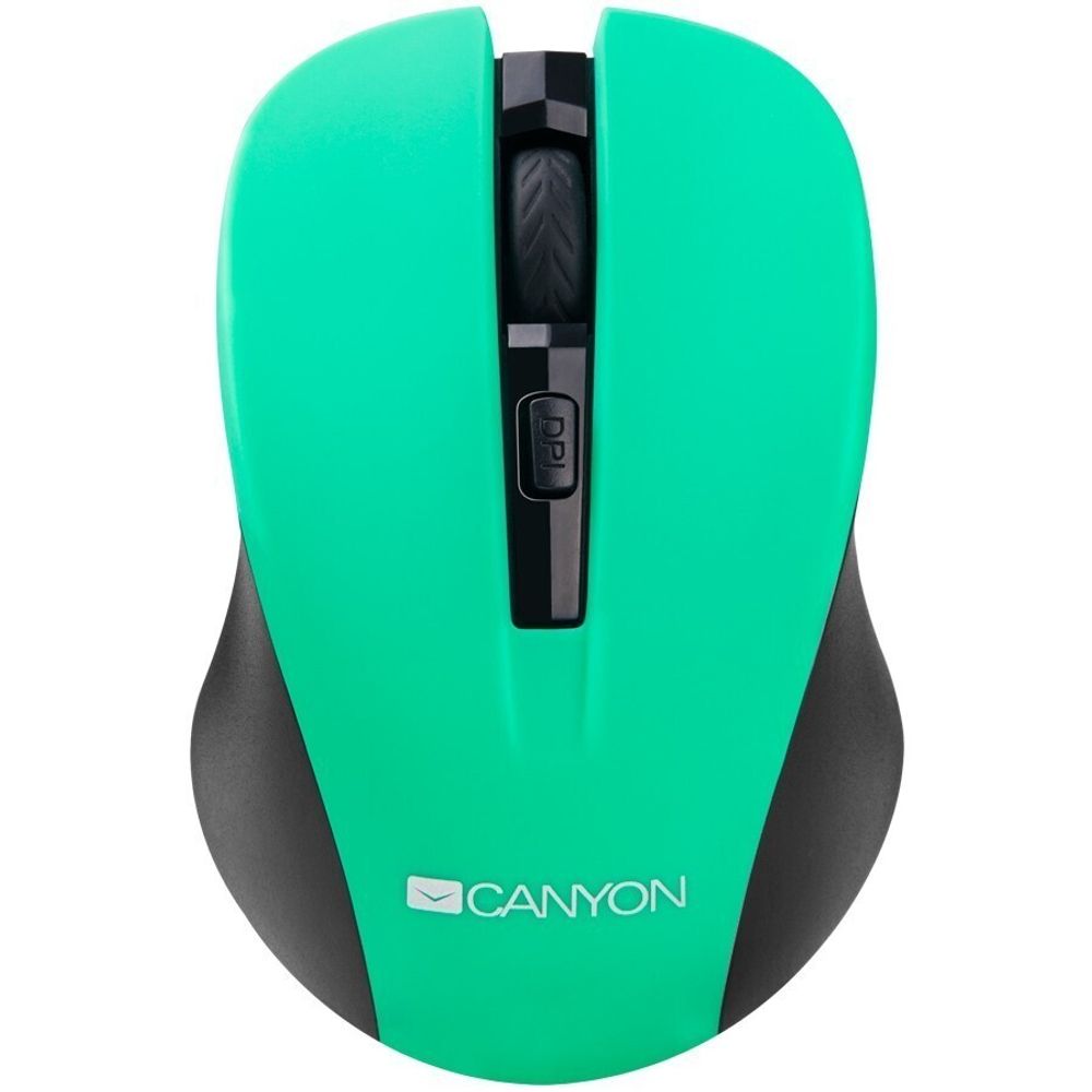 Canyon CNE-CMSW1GR Беспроводная, 3 Клавиши, DPI изменяемый 800/1000/1200 Мышь