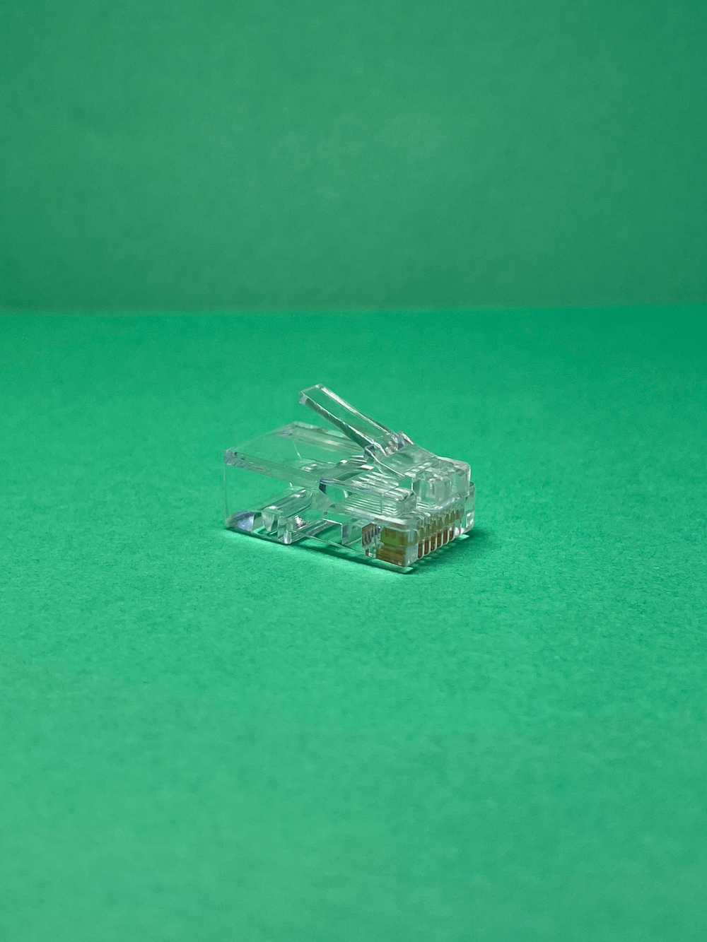 20 шт. Коннектор для интернет кабеля RJ45 cat.5e 8P8C, неэкранированный, штекер для витой пары