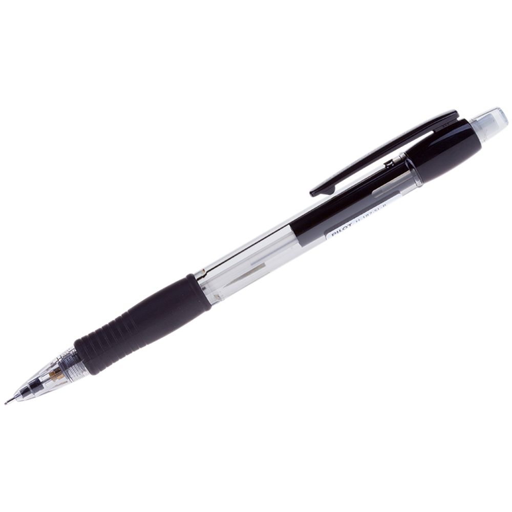 Карандаш механический Pilot Super Grip 0,7мм, с ластиком, черный корпус