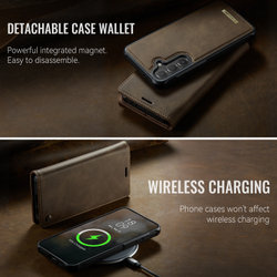 Чехол-кошелек CaseMe 2 in 1 MagSafe Samsung Galaxy S25