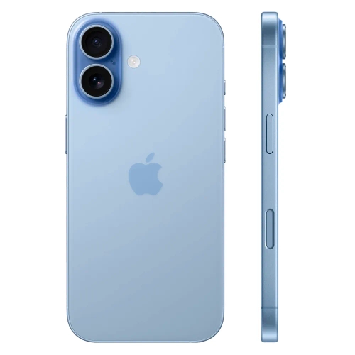 Смартфон Apple iPhone 17 512GB, Nano-SIM + eSIM, Mist Blue (Голубой)