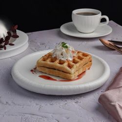 Блюдо круглое d 22,6 см h3 см White Moon P.L. Proff Cuisine [4]