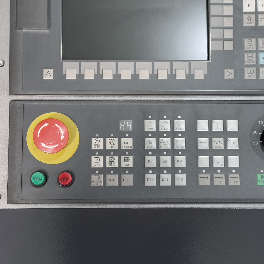 VISPROM SP210 CNC Токарный станок с ЧПУ с горизонтальной станиной