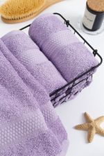 Полотенце махровое, г/к, 50х90, арт. 50-90 BS, 460 гр/м2, цвет: 805-насыщ.сирень,