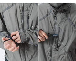 Куртка Nothomme BlueMonte Windbreaker серый