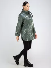 Кожаная куртка демисезонная