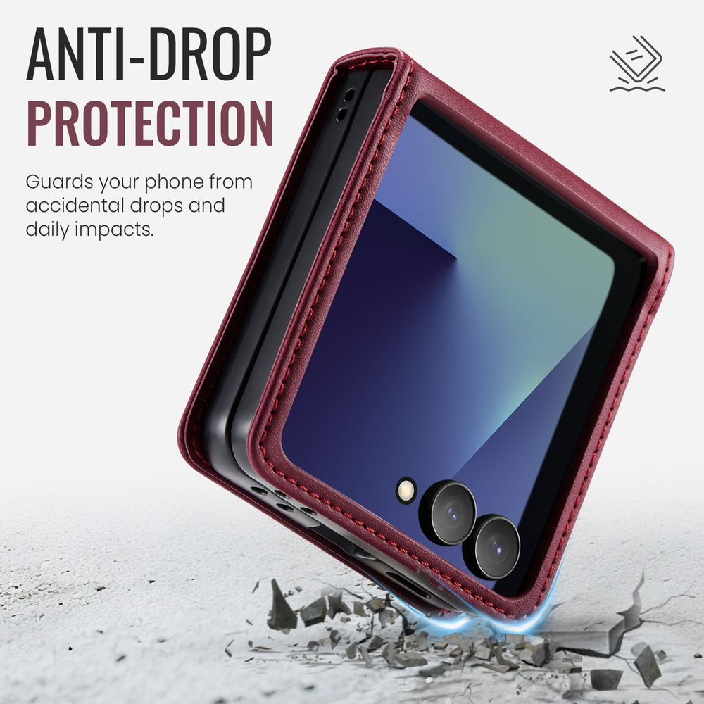 Чехол-книжка CaseMe RFiD Samsung Galaxy Z Flip 8