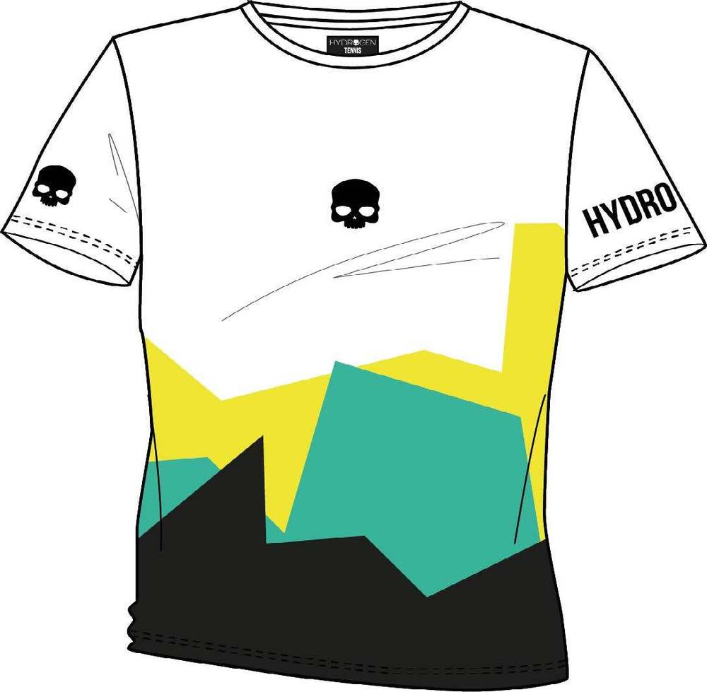 Женская футболка Hydrogen MOUNTAINS TECH T-SHIRT (DT1005)